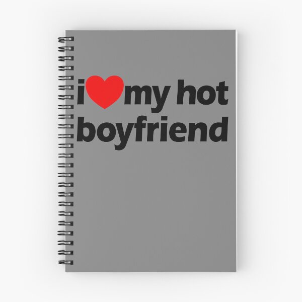 Item preview, I Love My Hot Boyfriend Red Heart I Love My Hot Boyfriend Gear designed and sold by DynamicDesign.