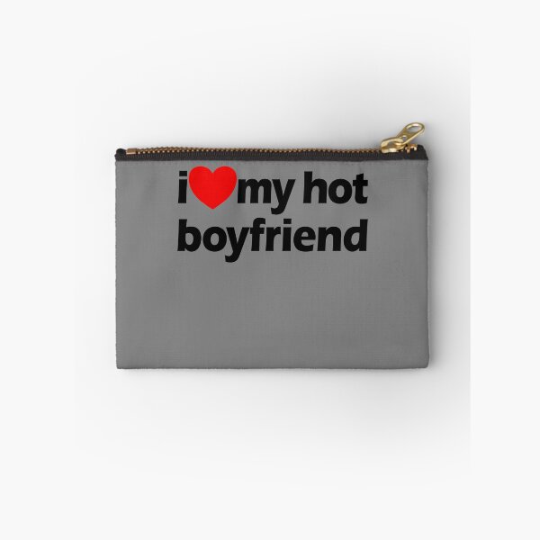 Item preview, I Love My Hot Boyfriend Red Heart I Love My Hot Boyfriend Gear designed and sold by DynamicDesign.