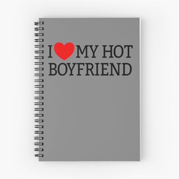 Item preview, I Love My Hot Boyfriend Red Heart I Love My Hot Boyfriend Gear designed and sold by DynamicDesign.