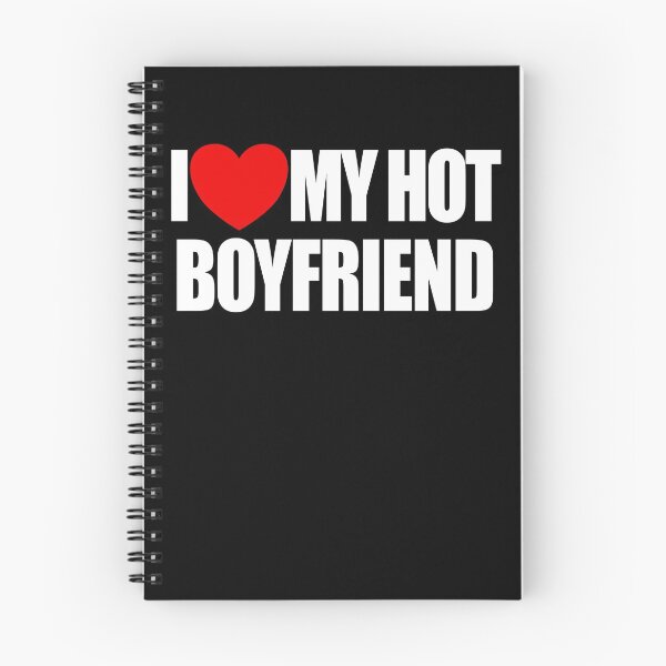 Item preview, I Love My Hot Boyfriend Red Heart I Love My Hot Boyfriend Gear designed and sold by DynamicDesign.