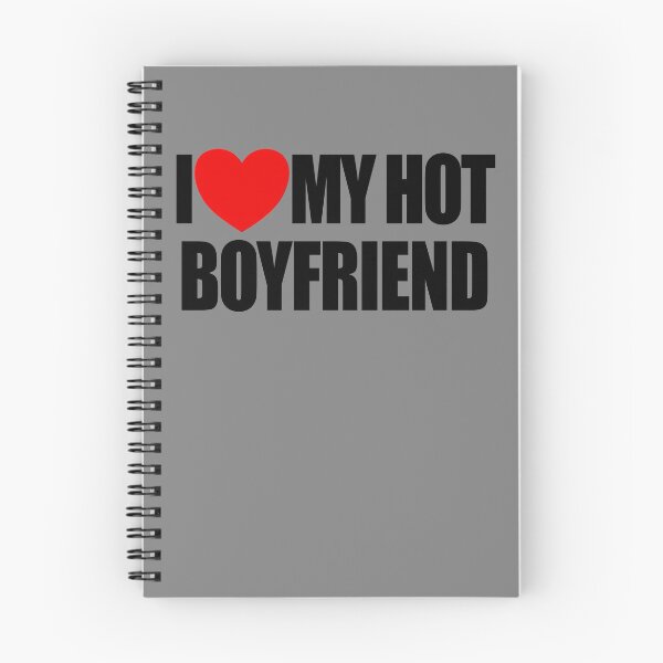 Item preview, I Love My Hot Boyfriend Red Heart I Love My Hot Boyfriend Gear designed and sold by DynamicDesign.
