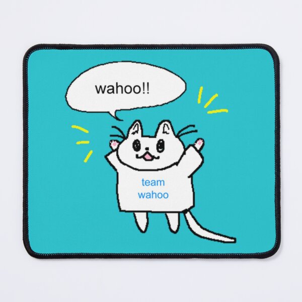 team wahoo  Sticker for Sale by AnomisShops