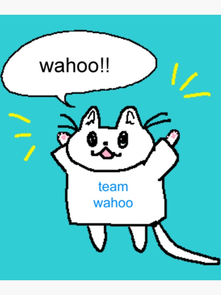 team wahoo  Postcard for Sale by AnomisShops