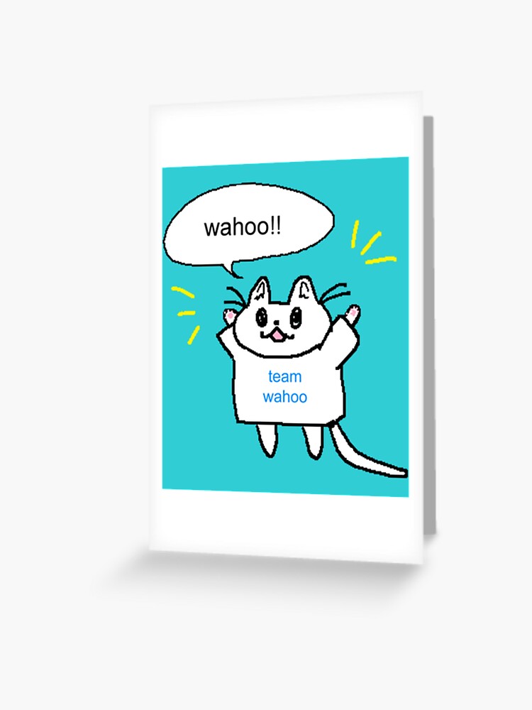 team wahoo | Greeting Card