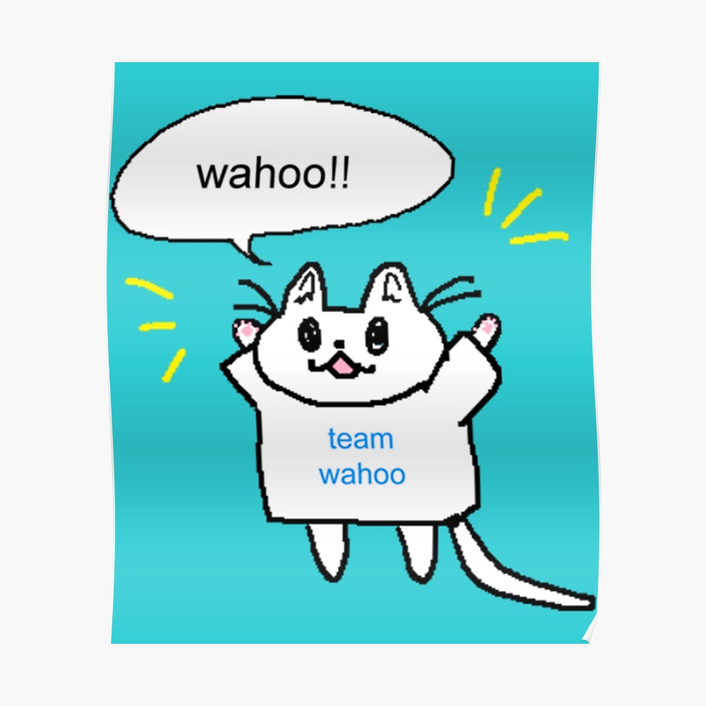 team wahoo | Sticker