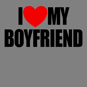 Imagen de la obra I Love My Boyfriend Red Heart I Love My Boyfriend Gear de DynamicDesign