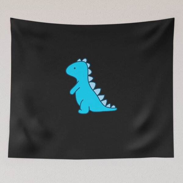 Item preview, big blue dino Sticker designed and sold by MariusRiepe.