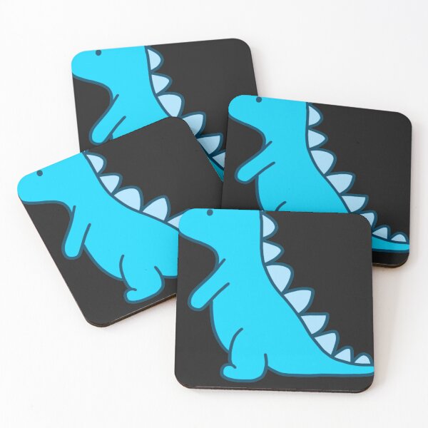 Item preview, big blue dino Sticker designed and sold by MariusRiepe.