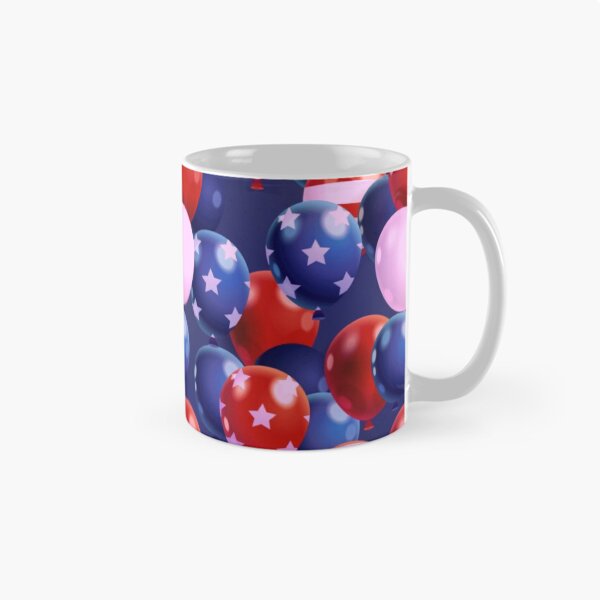 Aperçu de l'œuvre USA ballons motif abstrait éternel Uniq 02 créée et vendue par SansNetShop.