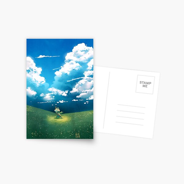 Under the Clouds Postcard