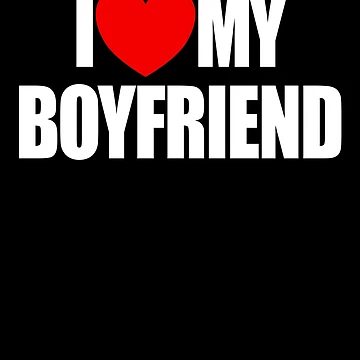 Imagen de la obra I Love My Boyfriend Red Heart I Love My Boyfriend Gear de DynamicDesign