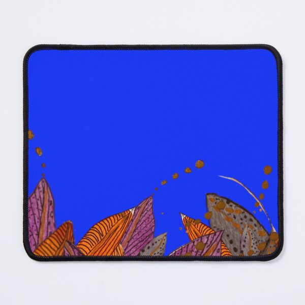 Item preview, Leaves No Rocks on Blue designed and sold by Debrafarrellart.