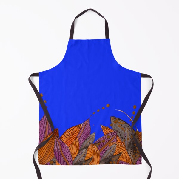Item preview, Leaves No Rocks on Blue designed and sold by Debrafarrellart.