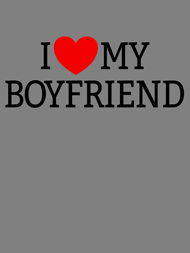 Thumbnail 3 von 3, Tuch, I Love My Boyfriend Red Heart I Love My Boyfriend Gear designt und verkauft von DynamicDesign.