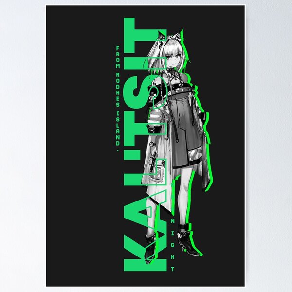 Item preview, ARKN1GHTS - Kal'tsit Arknights Operator from Rodhes Island designed and sold by Coffeeins Alpha.