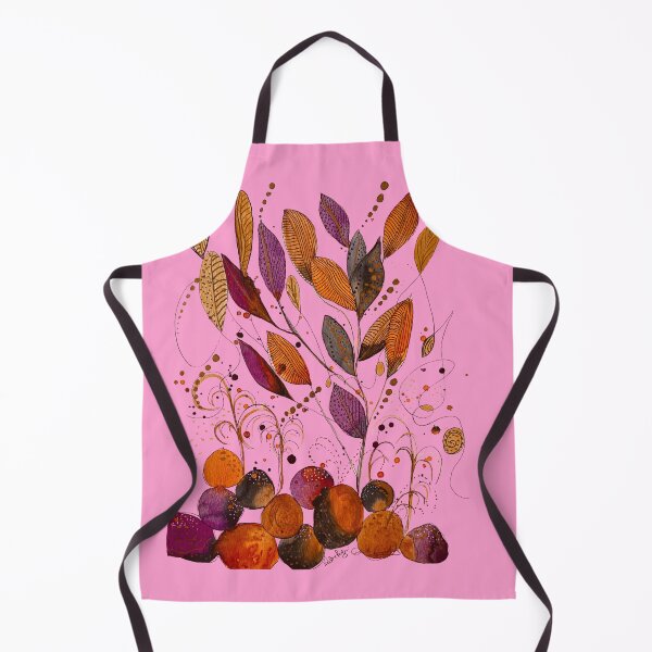 Item preview, Rocks and Leaves on Dusky Rose designed and sold by Debrafarrellart.
