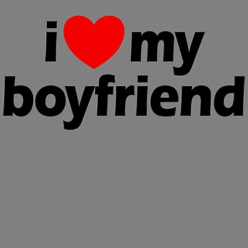 Aperçu de l'œuvre I Love My Boyfriend Red Heart I Love My Boyfriend Gear de DynamicDesign