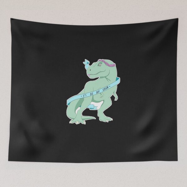 Item preview, Big Boy Season Dino Sticker designed and sold by MariusRiepe.