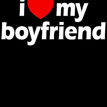 Imagen de la obra I Love My Boyfriend Red Heart I Love My Boyfriend Gear de DynamicDesign