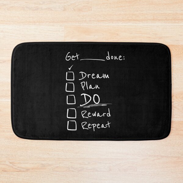 Item preview, Get things done - Dream, Plan, Do! White Text designed and sold by pixelspantry.