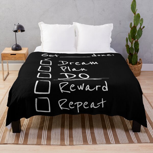 Item preview, Get things done - Dream, Plan, Do! White Text designed and sold by pixelspantry.