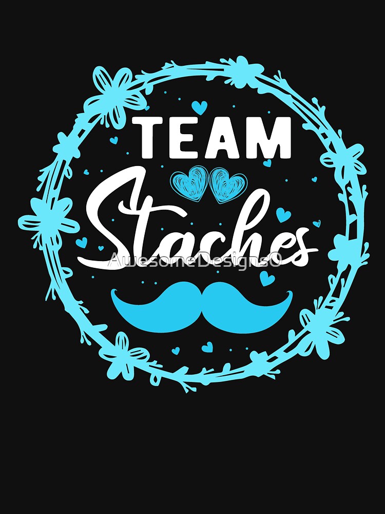  Staches or Lashes Cake Topper - Gender Reveal Party