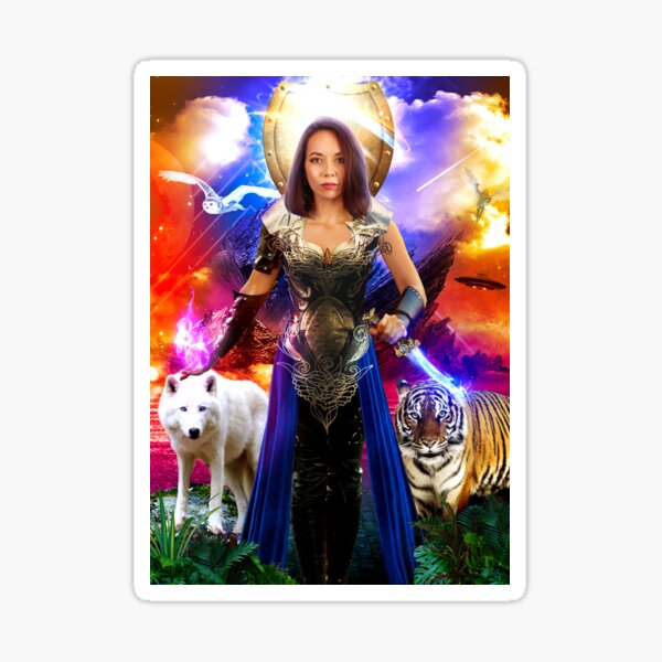 The Soul of a Light Warrior Sticker