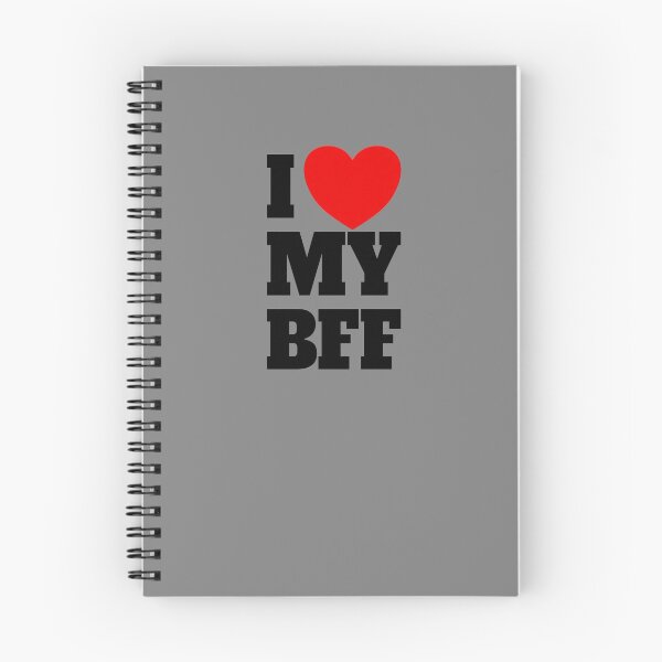 Item preview, I Love My BFF Red Heart Best Friends Forever I Love My BFF Gear designed and sold by DynamicDesign.