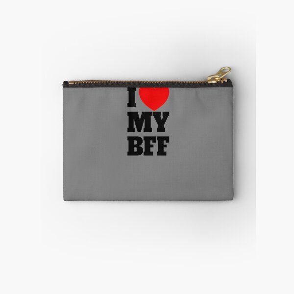 Item preview, I Love My BFF Red Heart Best Friends Forever I Love My BFF Gear designed and sold by DynamicDesign.