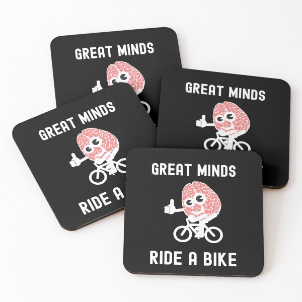 Item preview, Great Minds Ride A Bike - Brain Riding a Bike designed and sold by andrei49387.