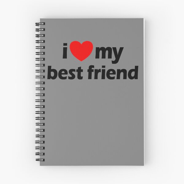 Item preview, I Love My Best Friend Heart Friends I Love My Best Friend Gear designed and sold by DynamicDesign.