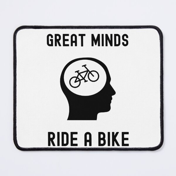 Item preview, Great Minds Ride A Bike - Brain Bike designed and sold by andrei49387.