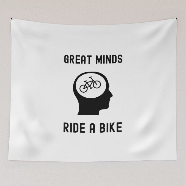 Item preview, Great Minds Ride A Bike - Brain Bike designed and sold by andrei49387.