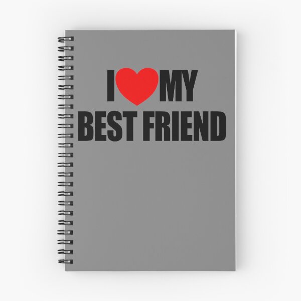 Item preview, I Love My Best Friend Heart Friends I Love My Best Friend Gear designed and sold by DynamicDesign.