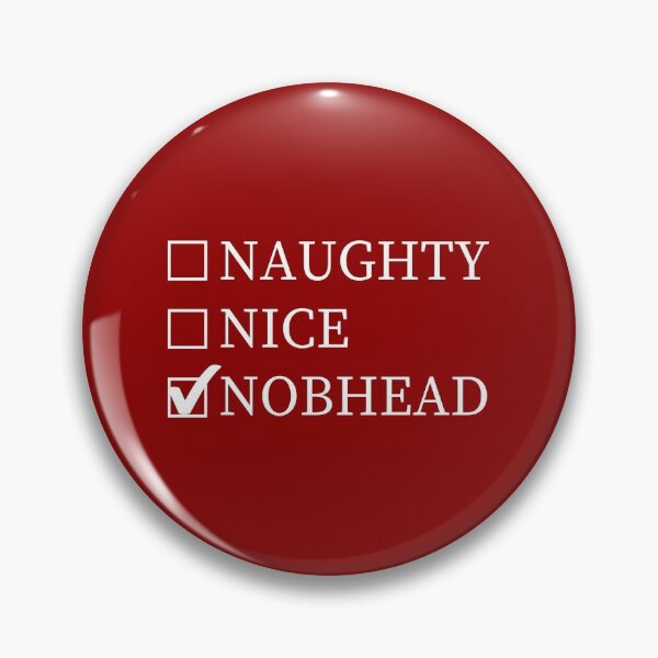 Item preview, Naughty Nice Nobhead , Rude Funny Christmas Check List , Christmas Party,  Karma, gift for him,  designed and sold by joygift369.