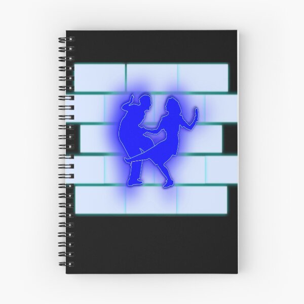 Item preview, Swing Dancing Neon Blue designed and sold by hop2swing.