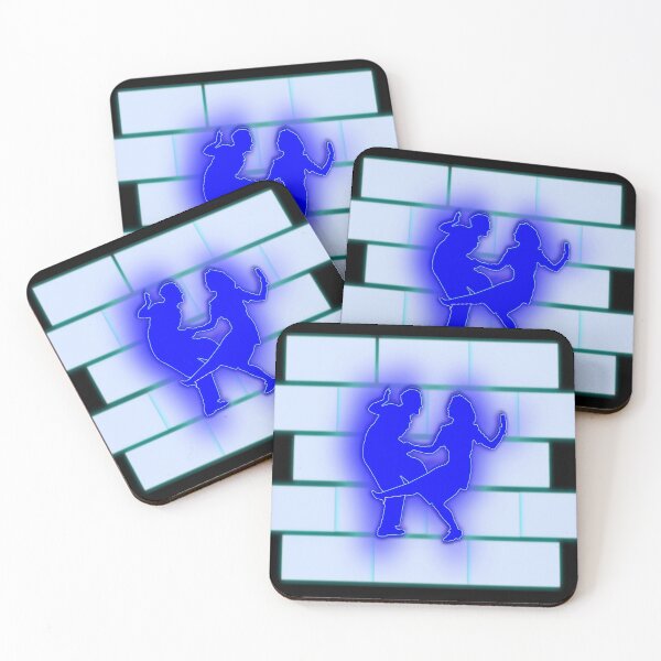 Item preview, Swing Dancing Neon Blue designed and sold by hop2swing.