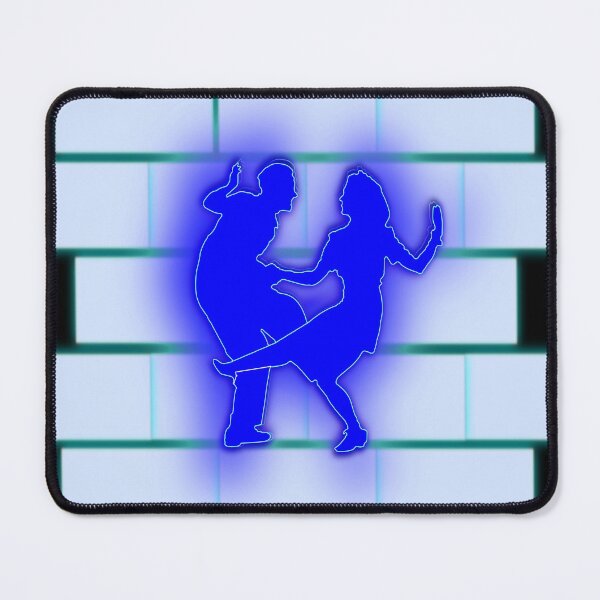 Item preview, Swing Dancing Neon Blue designed and sold by hop2swing.