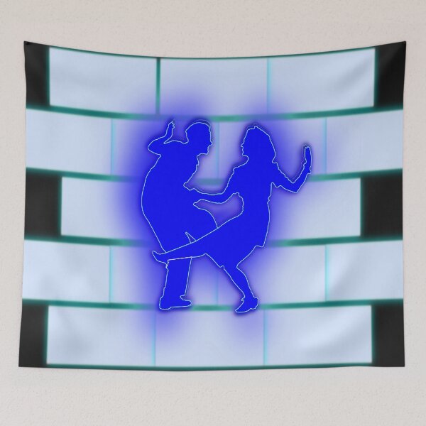 Item preview, Swing Dancing Neon Blue designed and sold by hop2swing.