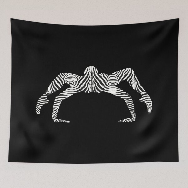Item preview, CONTEMPORARY BALLET - ZEBRA TEXTURE - BALLERINA SILHOUETTE designed and sold by KoolDsignsDANCE.