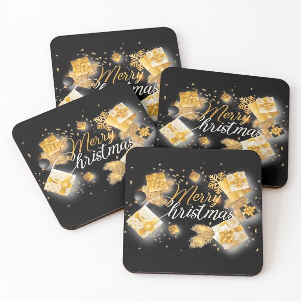 Item preview, MERRY CHRISTAMAS GOLD Gift designed and sold by Studio TANFF.