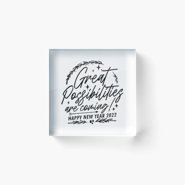 Item preview, Great Possibilities are Coming 2022 Year designed and sold by garmentoffaith.