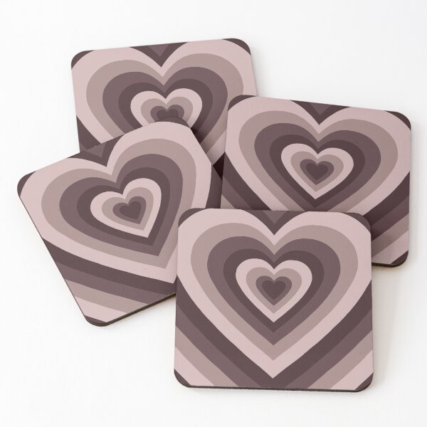 Item preview, BROWN HEART PATTERN designed and sold by Loona7.