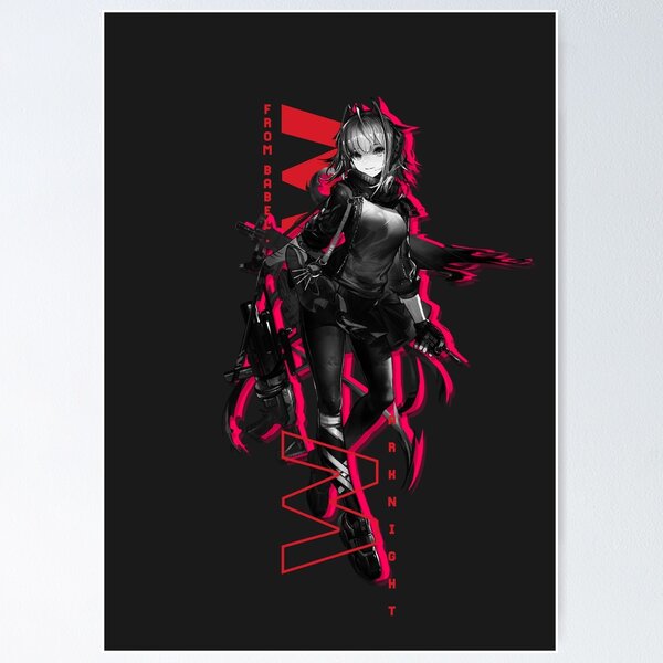Item preview, ARKN1GHTS - W Arknights Operator from Babel designed and sold by Coffeeins Alpha.