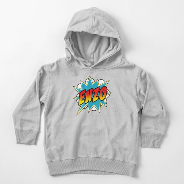 Item preview, Boys Enzo Name Comic Book Superhero designed and sold by Rixta82.