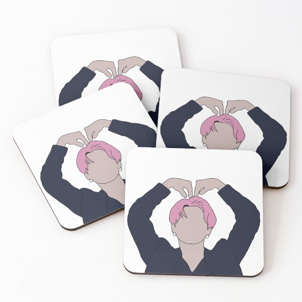 Item preview, Jimin Cute Heart - Fansign 190421 designed and sold by allysonleeart.