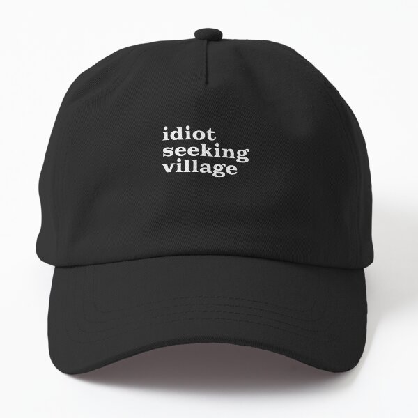 Aperçu de l'œuvre Idiot Seeking Village Funny Village Idiot Men's Slogan Gear créée et vendue par DynamicDesign.