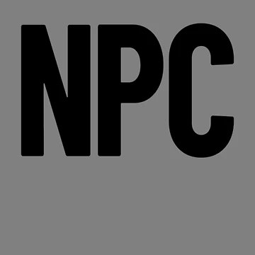 Imagen de la obra NPC Non Playable Character RPG Role Playing Game NPC Gear de DynamicDesign