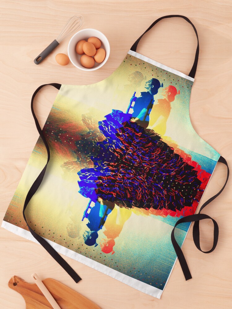 Imagen 1 de 6, Delantal con la obra Lola Flores Sevillanas Color (Diseño para Taza), diseñada y vendida por danimota.