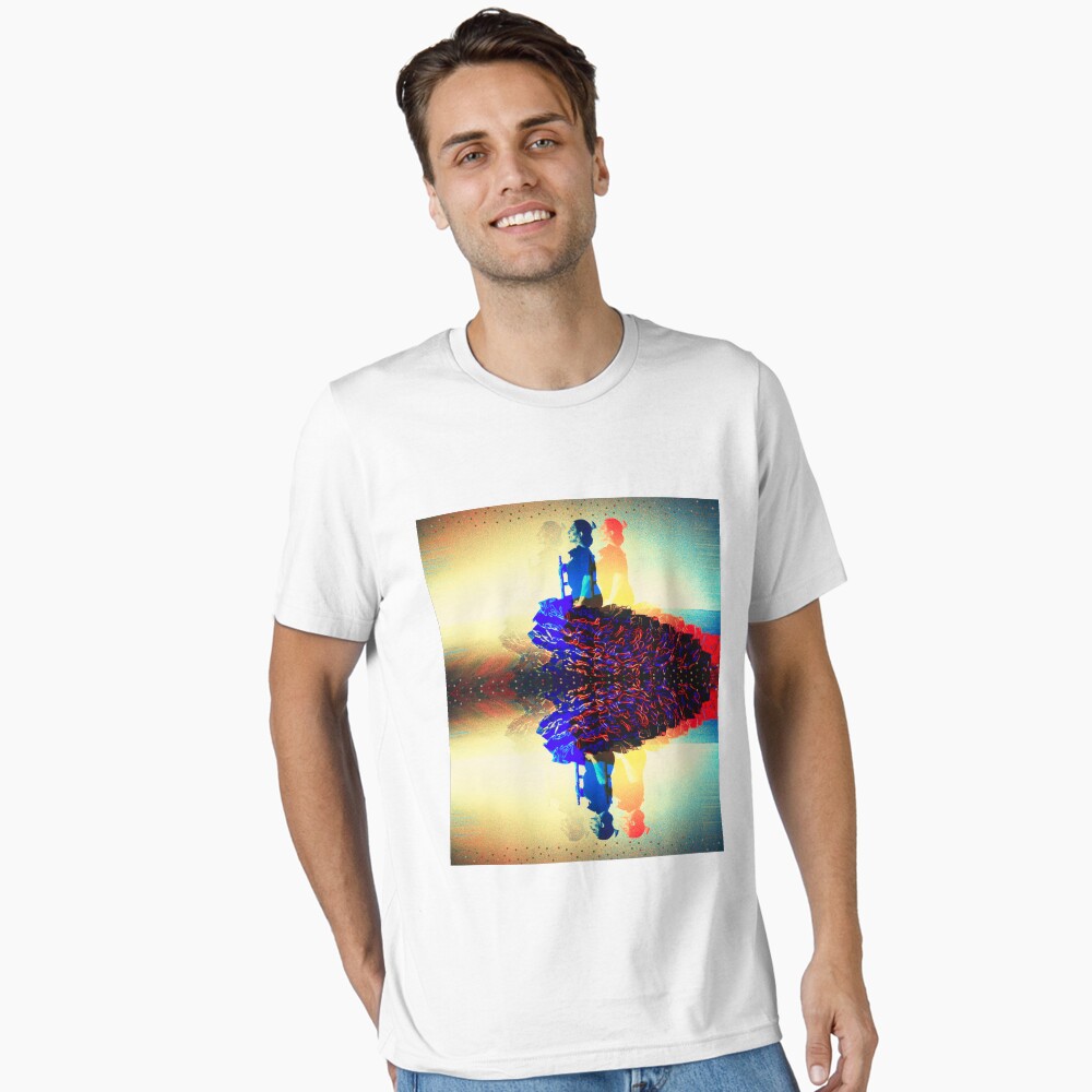 Vista previa del artículo con la obra «Camiseta esencial», diseñado y vendido por danimota.